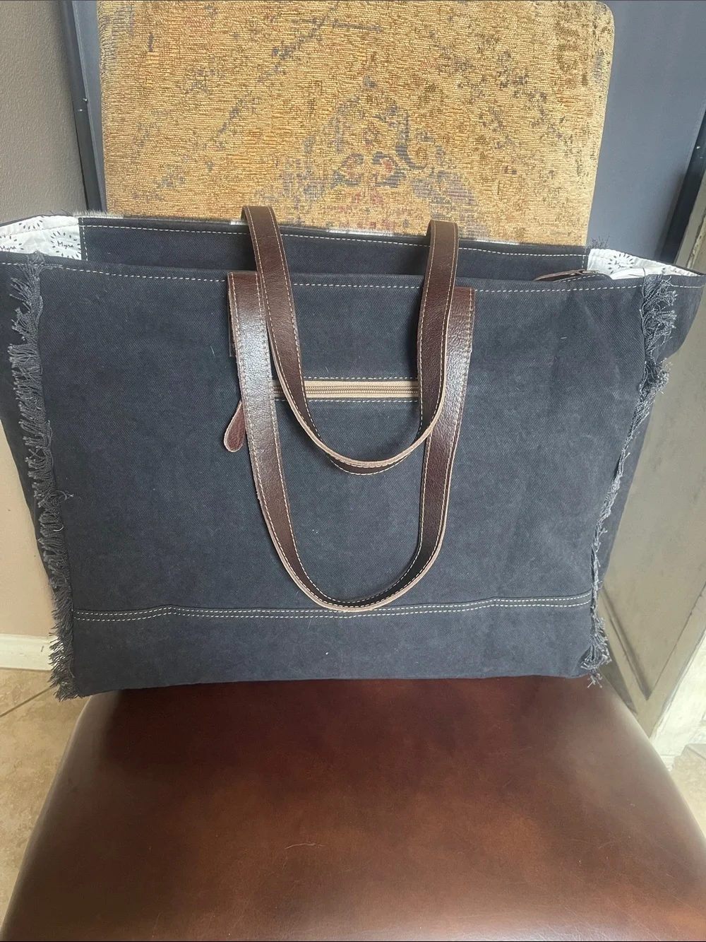 Myra Bag-Seagrass Weekender Set/Actual Bags
